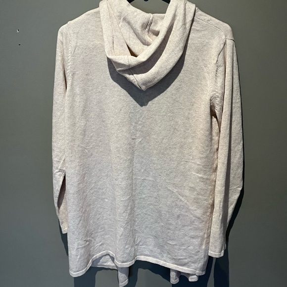 Ruby Ribbon hooded long knit cardigan - Picture 3 of 5